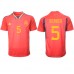 Spanje Sergio Busquets #5 Voetbalkleding Thuisshirt WK 2022 Korte Mouwen